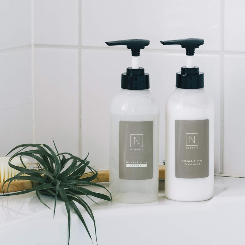 N Organic Mild & Refining Hair Care Set (Shampoo &