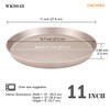 CHEFMADE Pizza Pan, 10 Inch Non-Stick Pancake Baking Moulds for