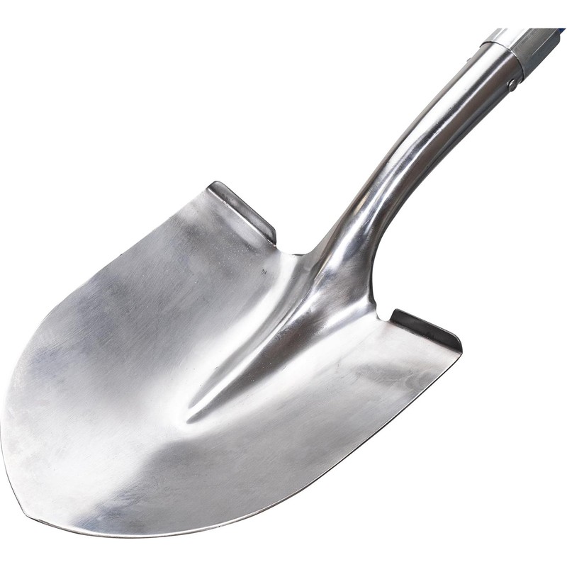 MARSHALLTOWN Proscape Stainless Steel Shovels, Round Point Type, Fiberglass Handle,