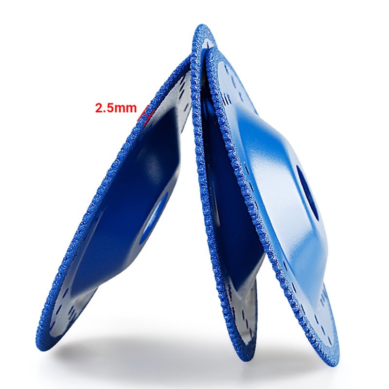 LOZLIN 2PCS 125mm Marble Brazing Bowl Grinding Blade Cutting Diamond