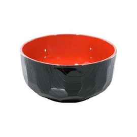 JapanBargain 1871, Japanese Donburi Bowl Noodle Soup Bowl Ramen Udon Bowl Plastic Lacquered Bowl for Pho Poke, 5-7/8" Diameter, Made in Japan, Pack of 2