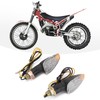 Pair Motorcycle Turn Signal Light 12V LED Waterproof Replacement for