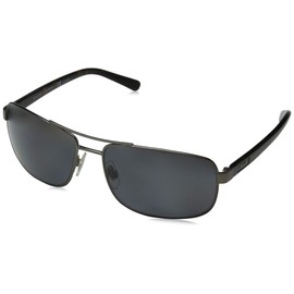 Polo Men's PH3095 Sunglasses Matte Gunmetal / Polar Grey 63mm