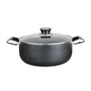 Aramco Alpine Cuisine Dutch Oven, 3-Quart, Silver/Gray