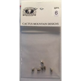 Cactus Mountain Designs Belt Tip Replacement Screws 6 pack