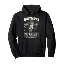 Willy Wonka and the Chocolate Factory Wonka Collage Movie Pullover Hoodie