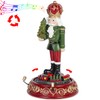 innodept12 Nutcracker Figure and Rolling Train Collectible - Christmas Figurine