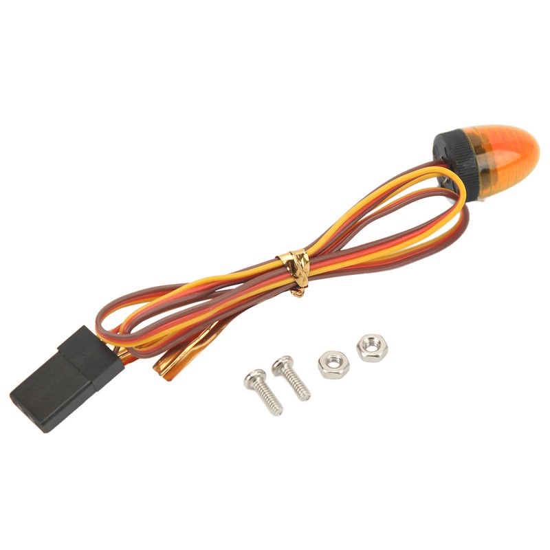 RC Car Alarming Light 5 Light Modes High Simulation Round
