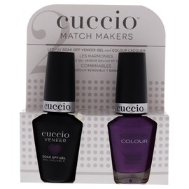 Cuccio Matchmaker - Colour Nail Lacquer & Veneer Gel Polish - Mercury Rising - For Manicures & Pedicures, Full Coverage - Long Lasting, High Shine - Cruelty, Formaldehyde & Toluene Free - 0.43 oz
