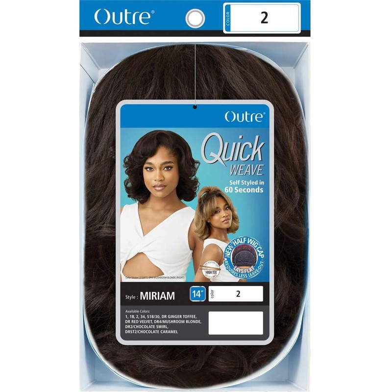 Outre Quick Weave - Miriam (DR RED VELVET)