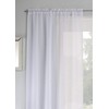 Tyrone Textiles Ltd Jewel White Diamante Voile Panel (Drop -
