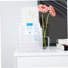 Operitacx Sturdy Acrylic Brochure Stands Holder Display Stand for Business