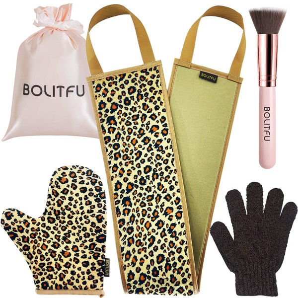 4 Pack Self Tanning Mitt Applicator Kit, with Self Tanner
