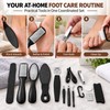 Stainless Steel Toenail Clipper Set for Foot Care – Manual