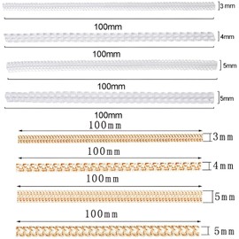 8 pcs Plastic Clear Comfortable Ring Sizers Adjuster Spacer Guard Resizer Tightener Fitter Extender Stopper Measurer Enhancer for Loose Rings Women Men Invisible Ajustador De Anillos Para Mujer Kit