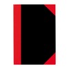 Stylex 29114 A4 Sqaured DIN Exercise Book - Black/Red