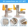 Upgrade RV Winterizing Kit, Full-Flow RV Winterizing Part, RV 3-Way