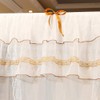 KIMISS Bed Curtain Bed Canopy White Polyester Luxury Princess Four