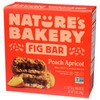 Nature's Bakery Peach Apricot Whole Wheat Fig Bars, 6 Count,