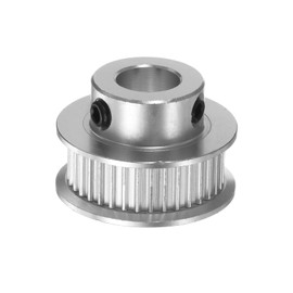 Kozelo 2GT Timing Pulley - [ 8mm Bore x 25mm Outer Diameter ] Aluminum Timing Belt Pulley with a Hex Wrench for 6mm Width Belt 3D Printers, 36 Teeth