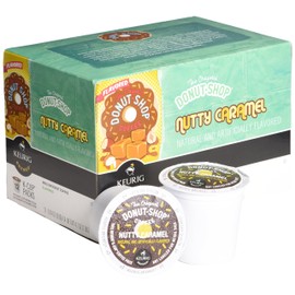 The Original Donut Shop Coffee Nutty Caramel K-Cups , 12-Count (Retail Packaging)