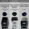 Shampoo Matizador + Acond Negro (3 Pack) Sin Sulfatos /