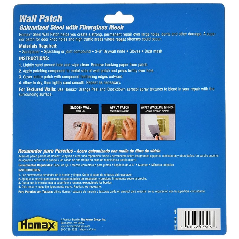 Wall Patch, 6 x 6-In.