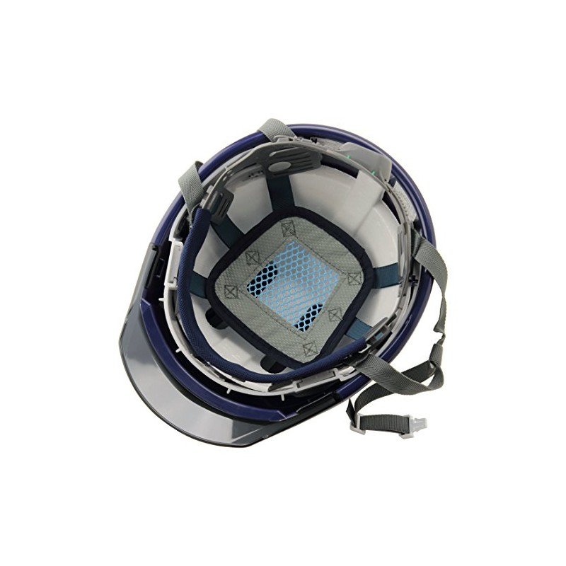 Sumibe Techno Plastics Helmet KKC3 Series With Ventilation, Transparent Visor,