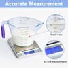 3-Piece Plastic Measuring Cups Set, 8 16 32 oz Capacity