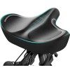 Gineoo Oversized Bike Seat Extra, Wide Comfort Pure, Memory Foam