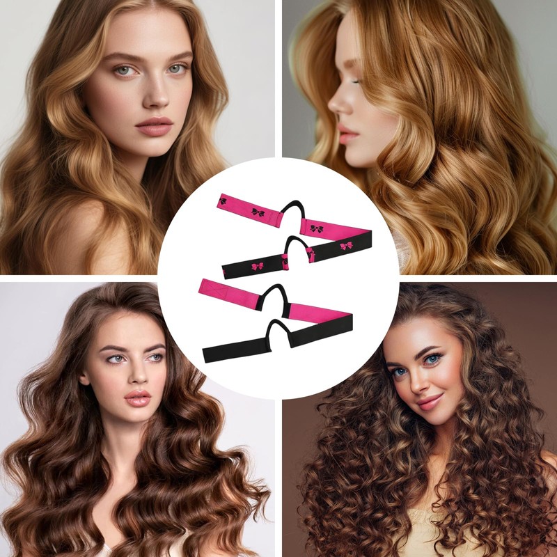 Wig Band with Ear Cut Outs, 2-Pack Wig Grip Band