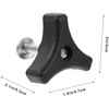 Perno de Tuerca de Perilla de Manija Triangular para Cortacésped,