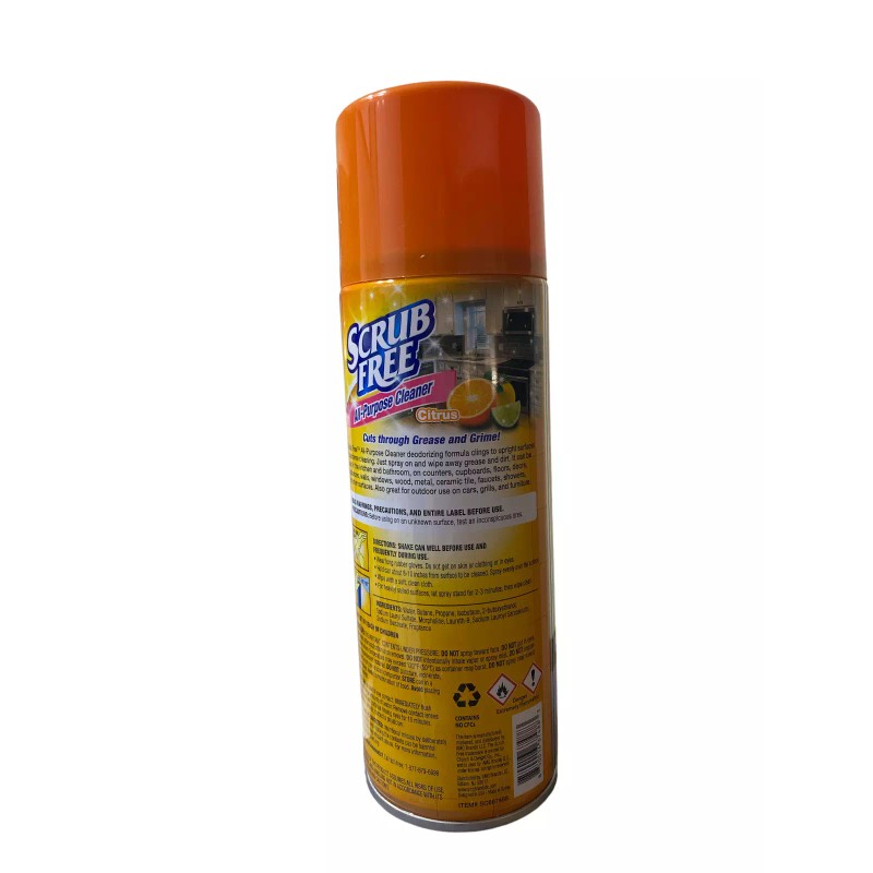 Scrub Free All Purpose Cleaner Cuts Through Grease and Grime