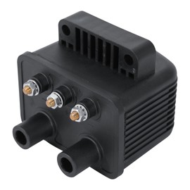 NEWHOW ​​Single Fire Ignition Coil 53-434 for Harley | Fits Twin Cam Evo Softail Dyna Touring | 1999-2018 Replacement Coil Compatible with Bobber Chopper Custom