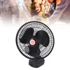 Portable Lithium Battery Fan Rechargeable 8in Multifunctional for Desk Outdoor