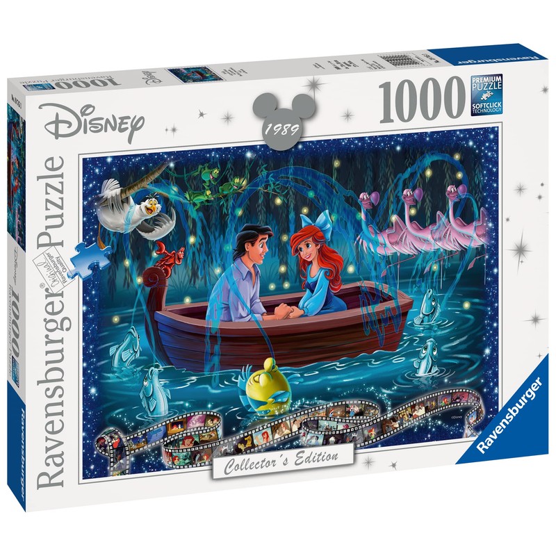 Ravensburger Jigsaw Puzzle, 1,000 Pieces, Ariel, grey
