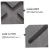 Alipis Jewelry Tools 3pcs Cross Mold Graphite Black Ingot Molds