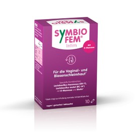 Symbiofem Intim, 10 Bags: Lactic Acid Bacteria with D-Mannose and Biotin for Vaginal and Bladder Mucosa*, Dietary Supplement