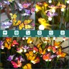 TONULAX Solar Garden Lights - Swaying Butterfly Light, Swaying in
