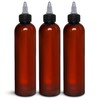 BRIGHTFROM Twist Top Applicator Bottles 8 OZ, Squeeze Empty Plastic