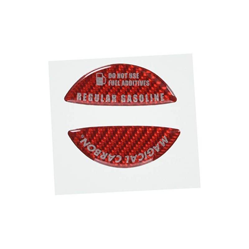 HASEPRO ( ハセ・プロ ) マジカルカーボン 【フューエルキャップエンブレム】 レギュラータイプ (レッド) マツダ /