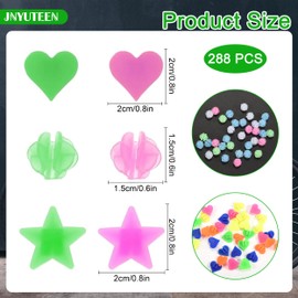 288 Pcs Bike Spoke Beads, Colorful Bike Wheel Spokes Beads Bicycle Spoke Bead, Bicycle Spokes Decorations Spoke Plastic Clip Decor Beads Spokes Decorative Accessories for Bike Decorations