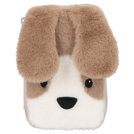 Depesche Princess Mimi Milo 2-Compartment Pencil Case, brown, Pencil case