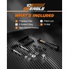 DEEAGLE Anti Rattle Hitch Pin Kit, Include 2”Hitch Tightener, 5/8”Dia