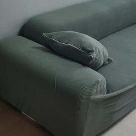 Deep Green 2-Seater Sofa Cover Reupholstery Sofa Reupholstery 5ea
