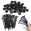 Fascette per Montaggio, Pack of 100 Black Cable Tie Buckle,