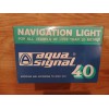 AQUA SIGNAL SERIES 40 NAVIGATION LIGHT 33507 RED GREEN SAILBOAT