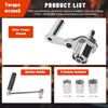 Angchun Torque Multiplier Wrench Set - 1:16 Torsional Torque Wrench