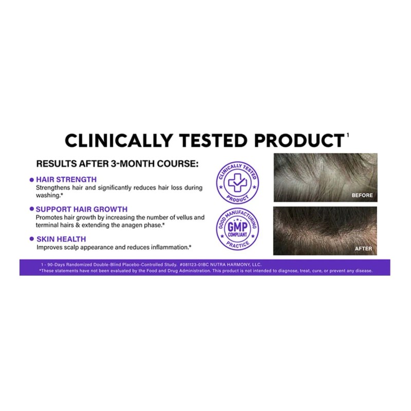 H4u Biotina 2500 Mcg Para Cabello Piel Uñas 60 Cápsulas