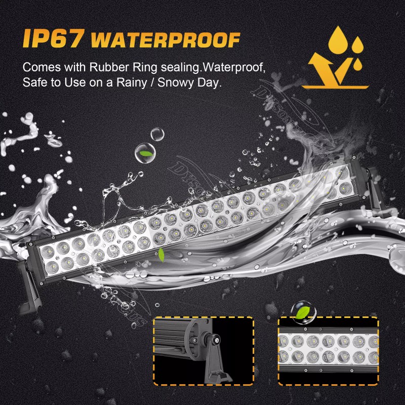 DY Lower Bumper 22" Fog LED Spot Flood Light Bar